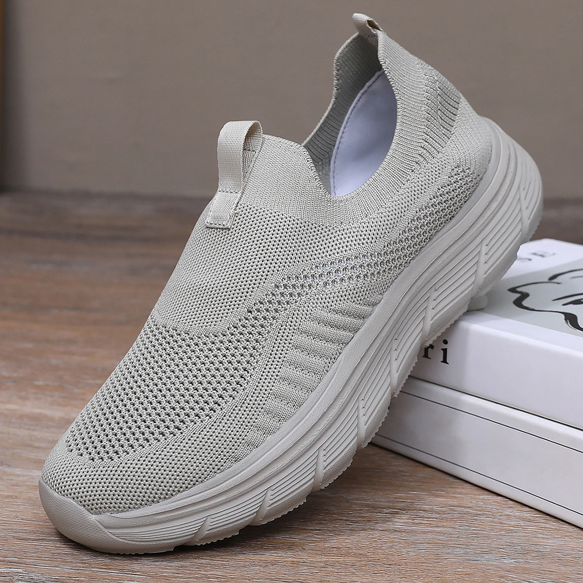 Men'S Fashion Running Shoes - メンズウォーキングシューズ軽量呼吸カジュアルメッシュランニングシューズスリップオンファッションテニススニーカーコンフォートジムトレーニングトレーナー