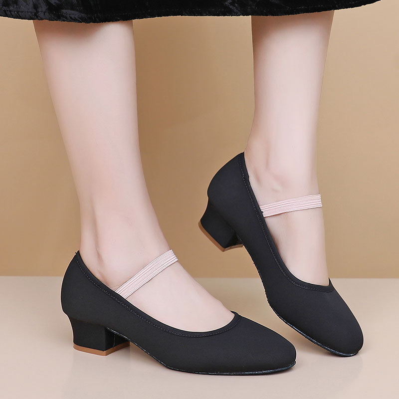 Mens Fashion Sandals - バレエシューズ ダンスシューズ 女性用 ダンススリッパ 体操靴 キャラクターティーチャーシューズ