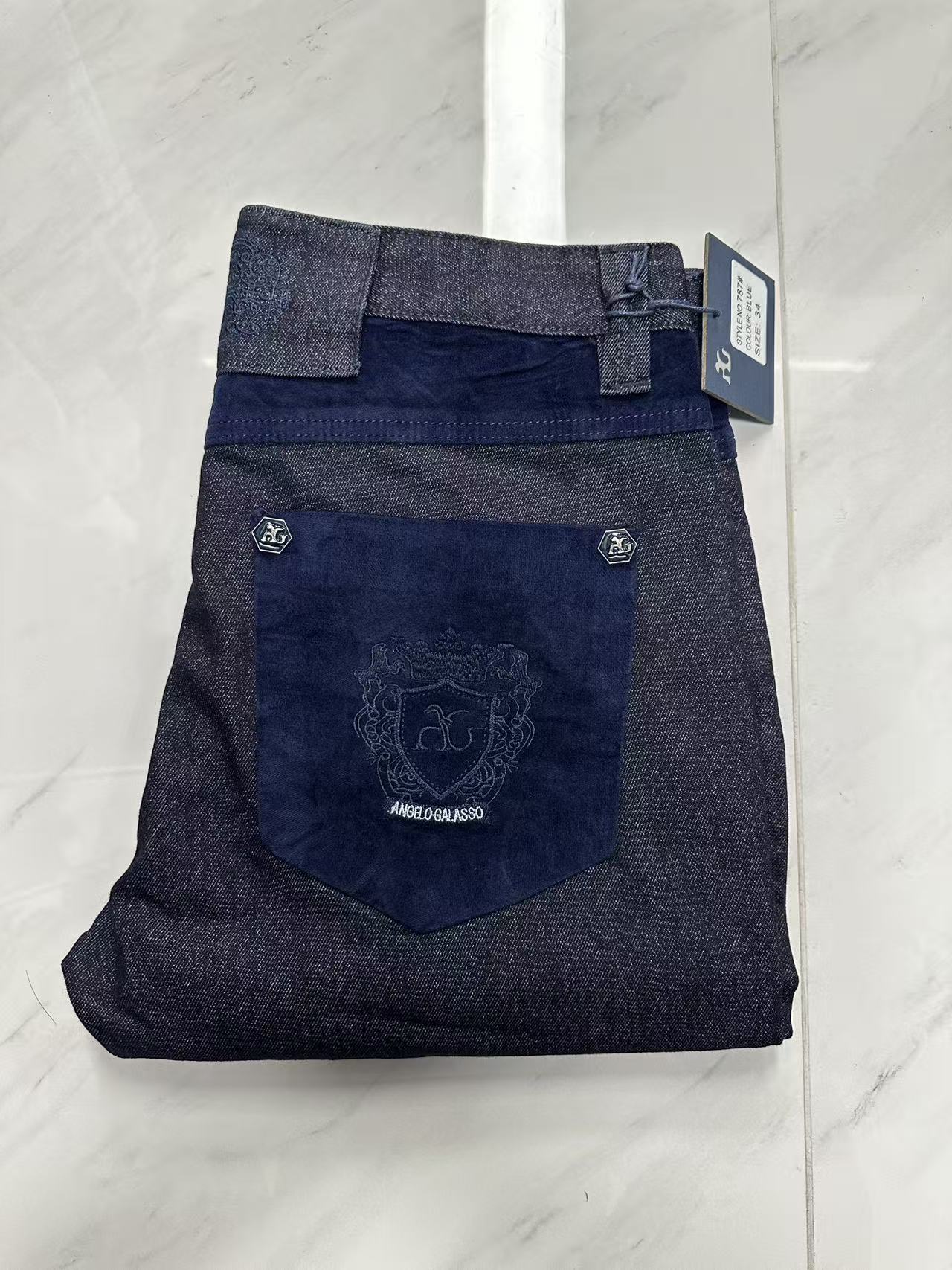 Men'S Fashion For 70 Year Old - OECHSLIジーンズ コットン 厚手 メンズ 2027年新作 刺繍入り