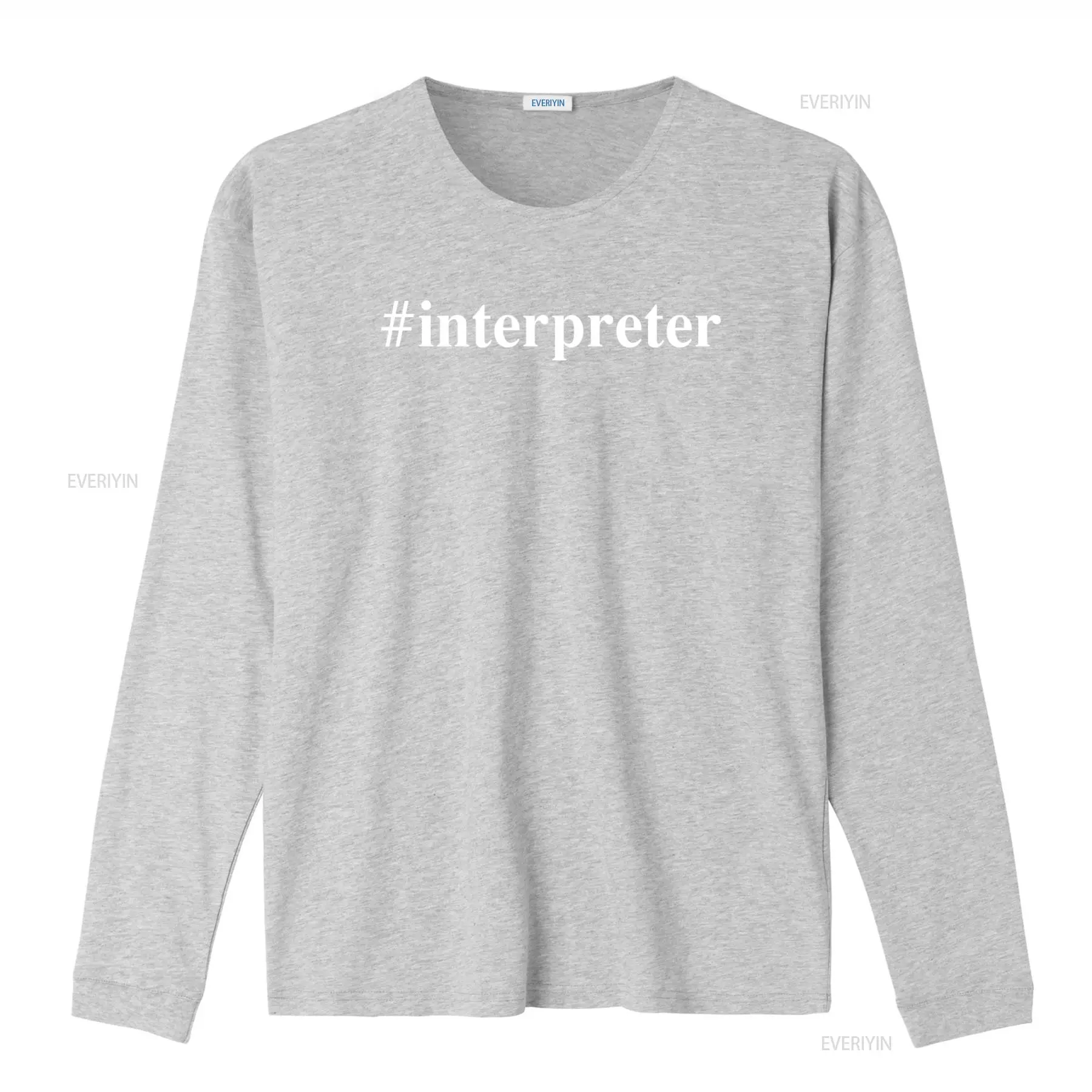 言語学者向け通訳者Tシャツ 言語ハッシュタグデザイン付き ヴ - Mens Fashion Hashtags のレビューと価格