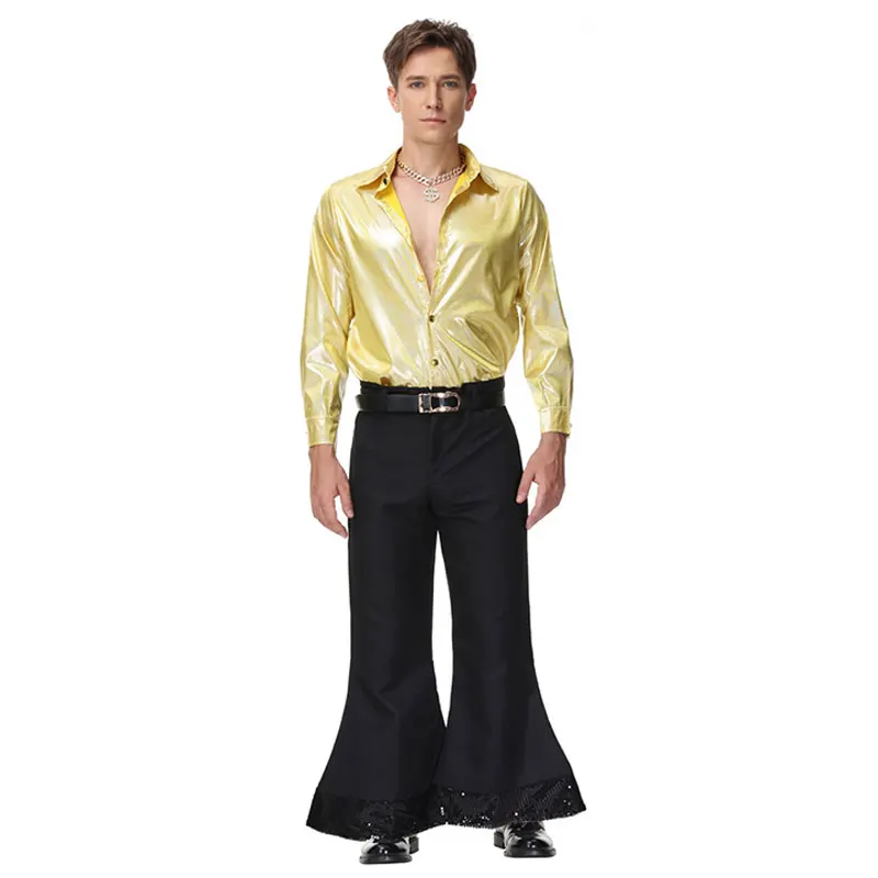 ハロウィンファッショナブルな70年代ディスコヒッピーノスタル - Men'S Fashion 70S のレビューと価格