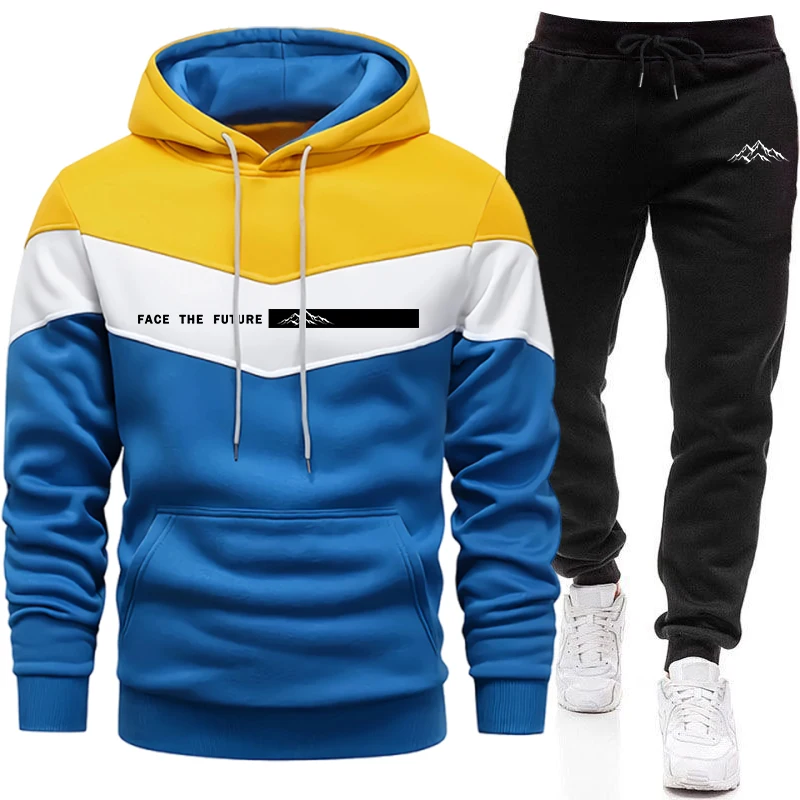 秋冬デイリーカジュアルスポーツジョギングスーツ男性用アウトド - Men'S Fashion Outfits のレビューと価格