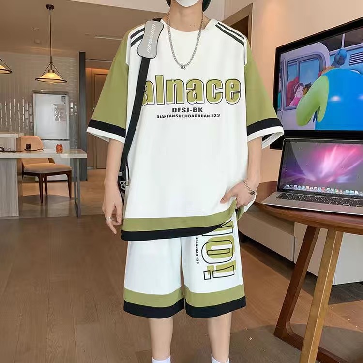 メンズカジュアル 2 ピース スポーツウェア セット ストリ - Mens Fashion Clothes のレビューと価格