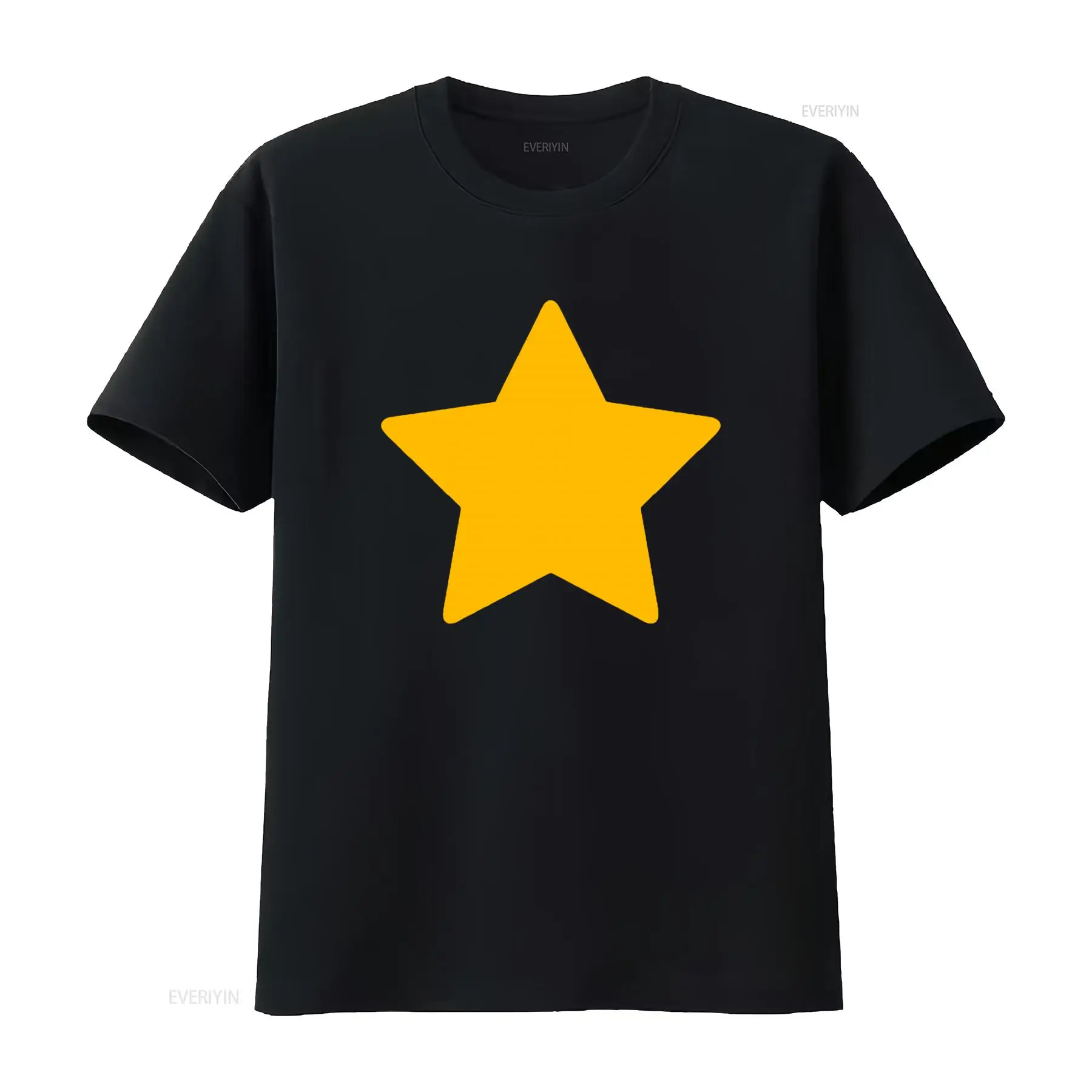 スティーブン・ユニバース イエロー スタープリント Tシャツ - Yellow Men'S Fashion のレビューと価格