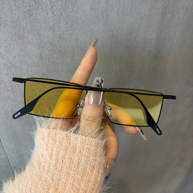 メタルパンクナイトビジョンゴーグル小箱黄色レンズサイクリング - Yellow Men'S Fashion のレビューと価格