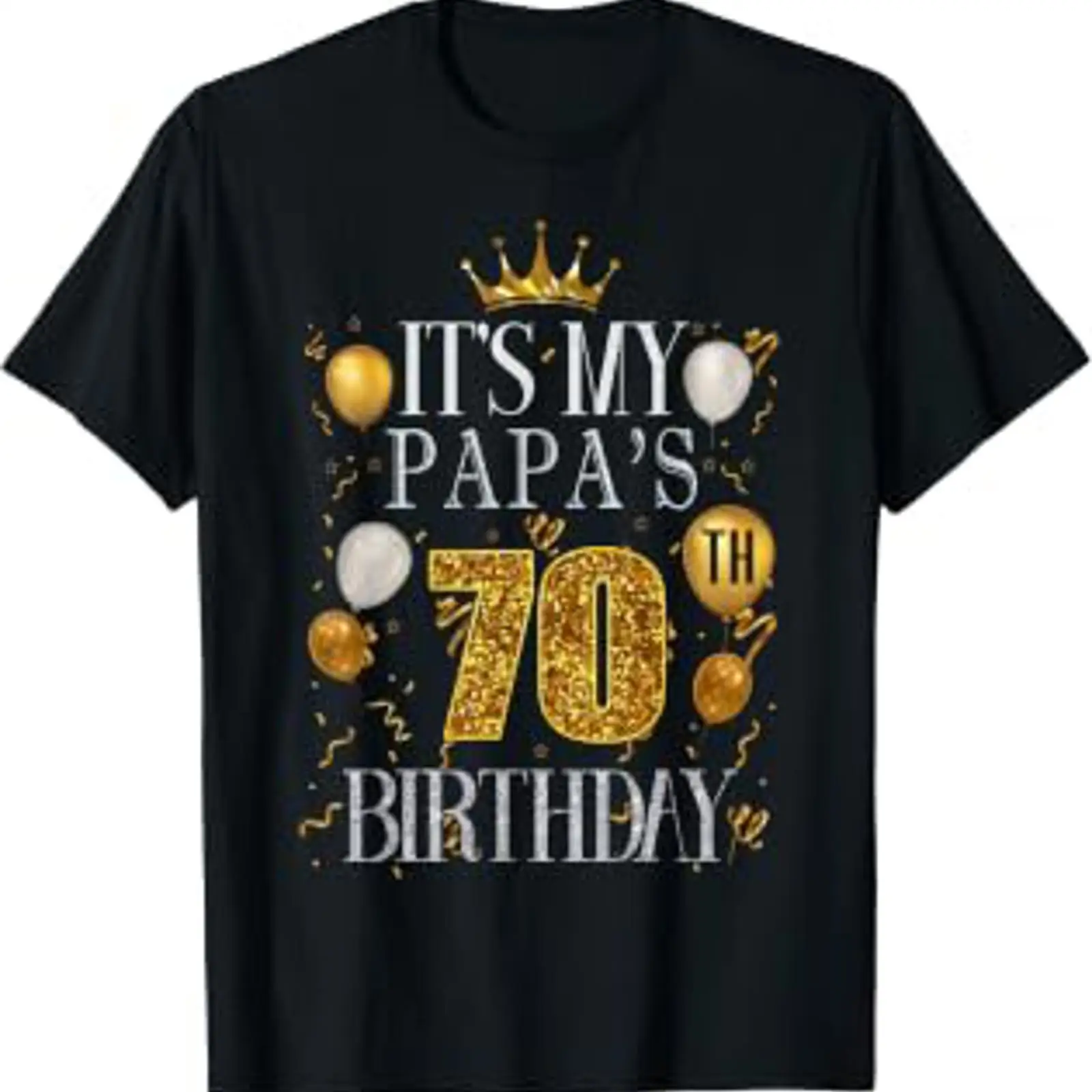 それは私の父の70歳の誕生日です。70歳のお祝いTシャツ、ヴ - Men'S Fashion For 70 Year Old のレビューと価格