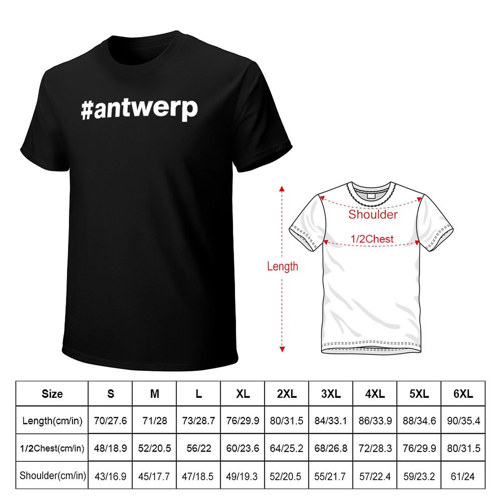 ハッシュタグ アントワープ Tシャツ ファッション柄プリント - Mens Fashion Hashtags のレビューと価格