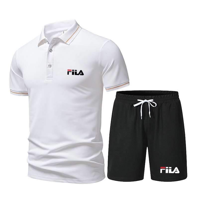メンズおしゃれ2ピーススポーツウェアカジュアル半袖ポロシャツ - Men'S Fashion Polo のレビューと価格