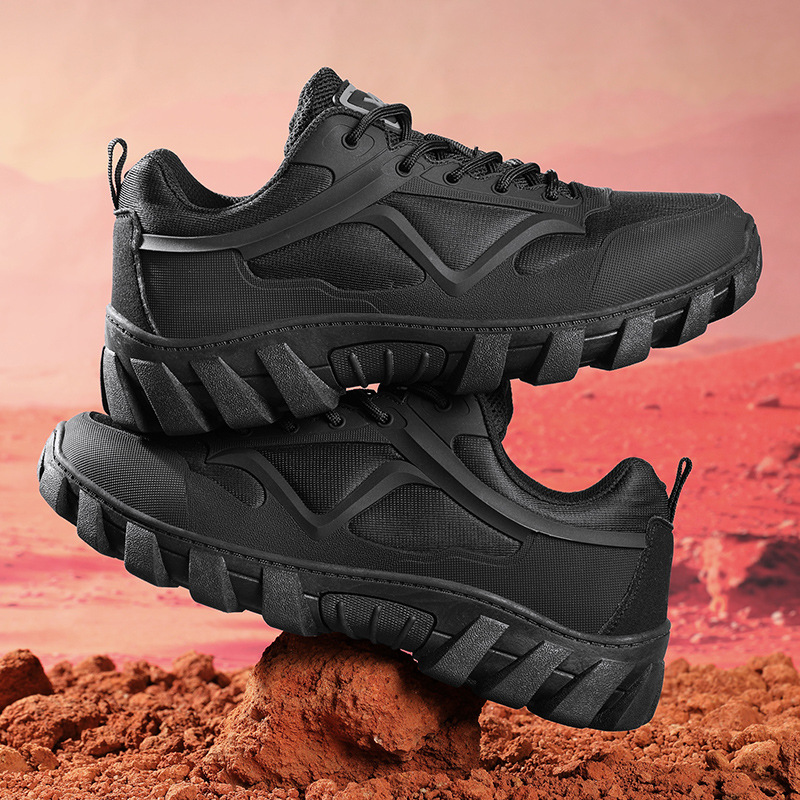 男性ハイキングスニーカー四季ノンスリップコンフォートアウトド - Men'S Fashion Running Shoes のレビューと価格