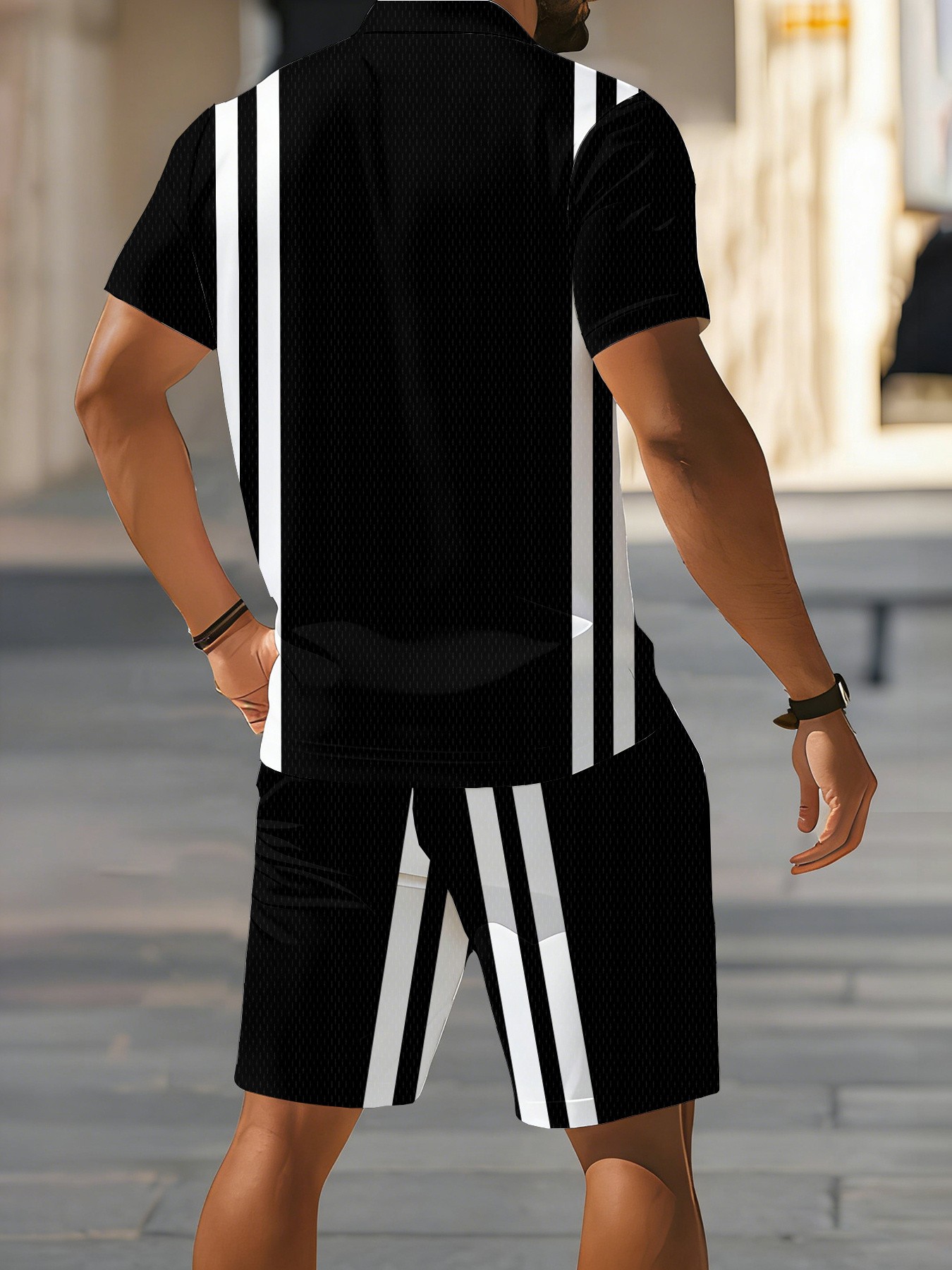2026年夏新作デザイン アメリカンメンズ半袖ポロシャツセッ - Men'S Fashion Polo のレビューと価格