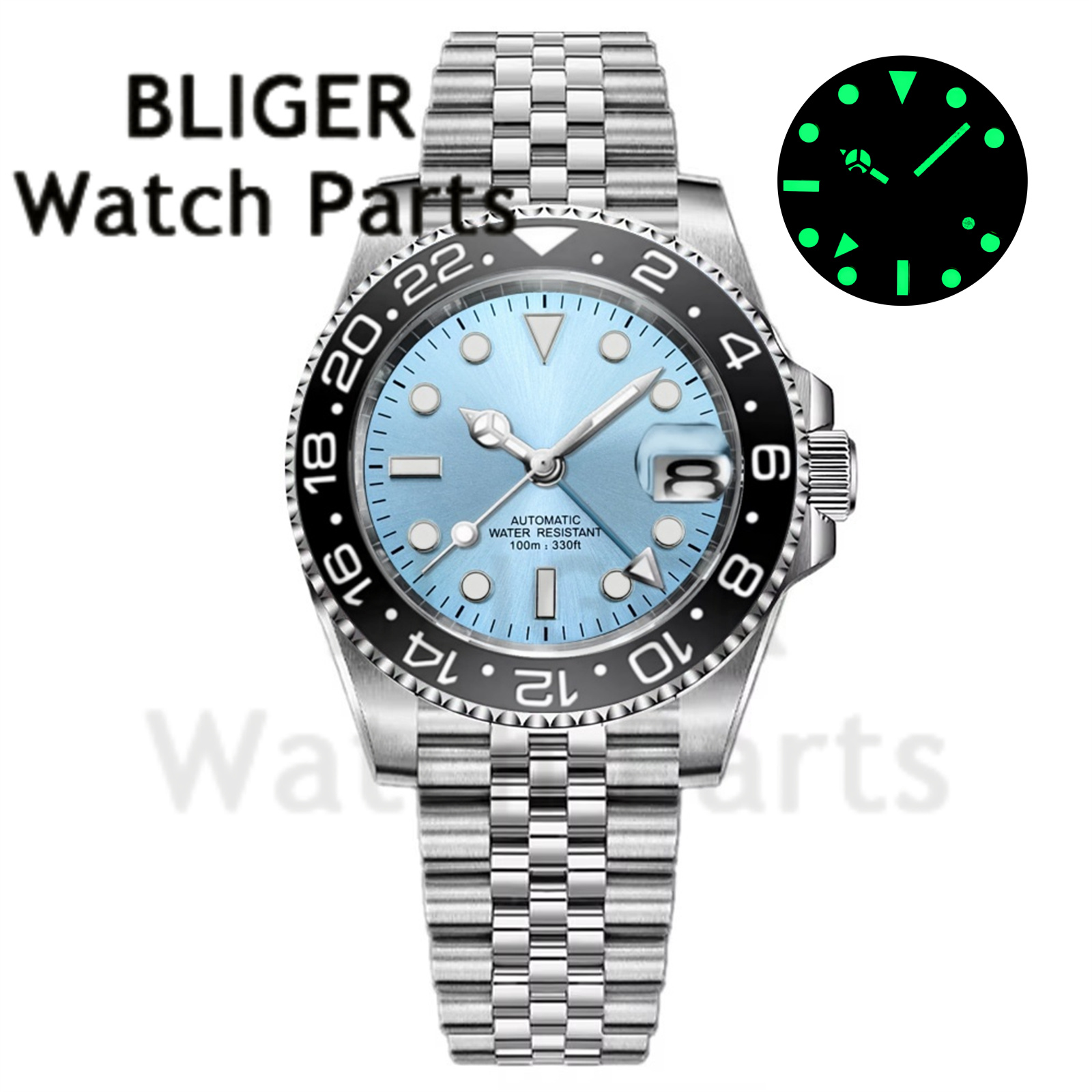カスタムファッション GMT 40mm メンズ NH34 機 - Men'S Fashion Zone のレビューと価格